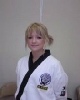 Mrs J.Browning assists Master Green